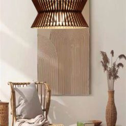 wood pendant light, wooden chandeliers